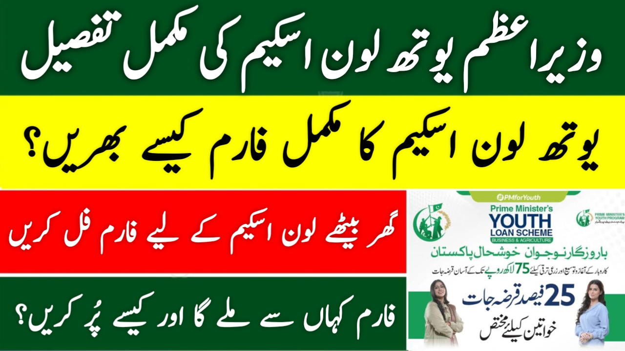 PM Youth Loan Scheme Application Form